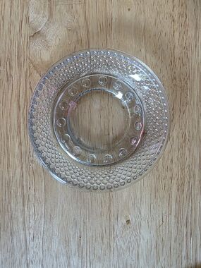 Clear Glass Ashtray Transparent